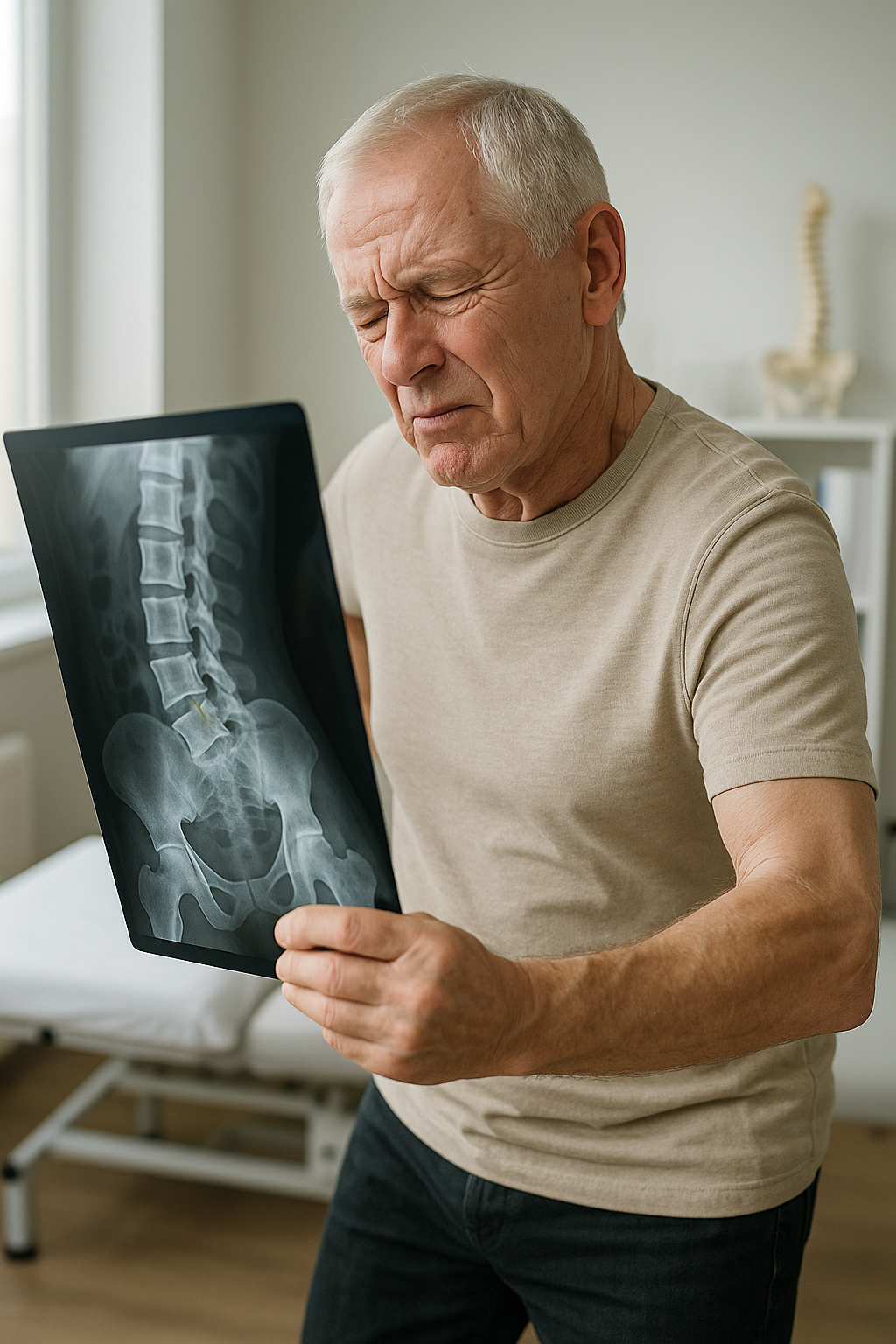 Spinalstenose verstehen: Ursachen, Symptome und Behandlungsmöglichkeiten - Illustration