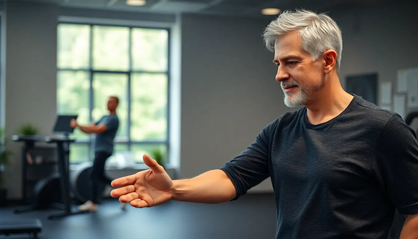 Entdecken Sie effektive strækøvelser für den Übungsleser von heute - Illustration