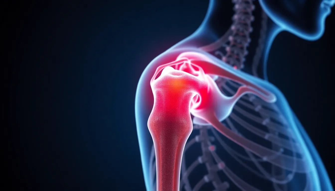 Schulterschmerzen verstehen und effektiv lindern - Illustration