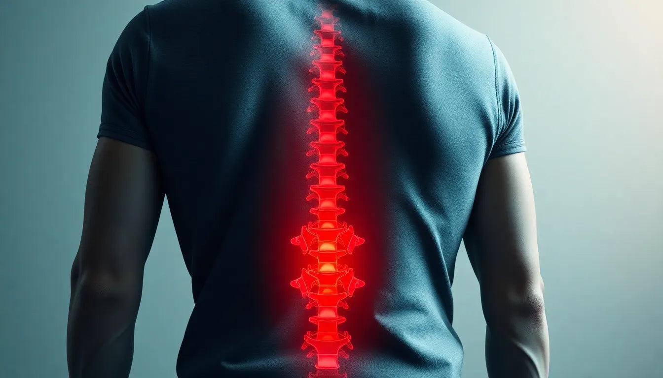 Schnelle Hilfe bei Rückenschmerzen: Tipps für den Alltag - Illustration