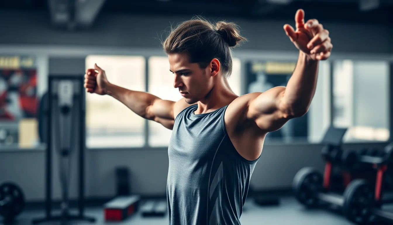 Übungsleser aufgepasst: effektive dehnübungen für krafttraining entdecken - Illustration