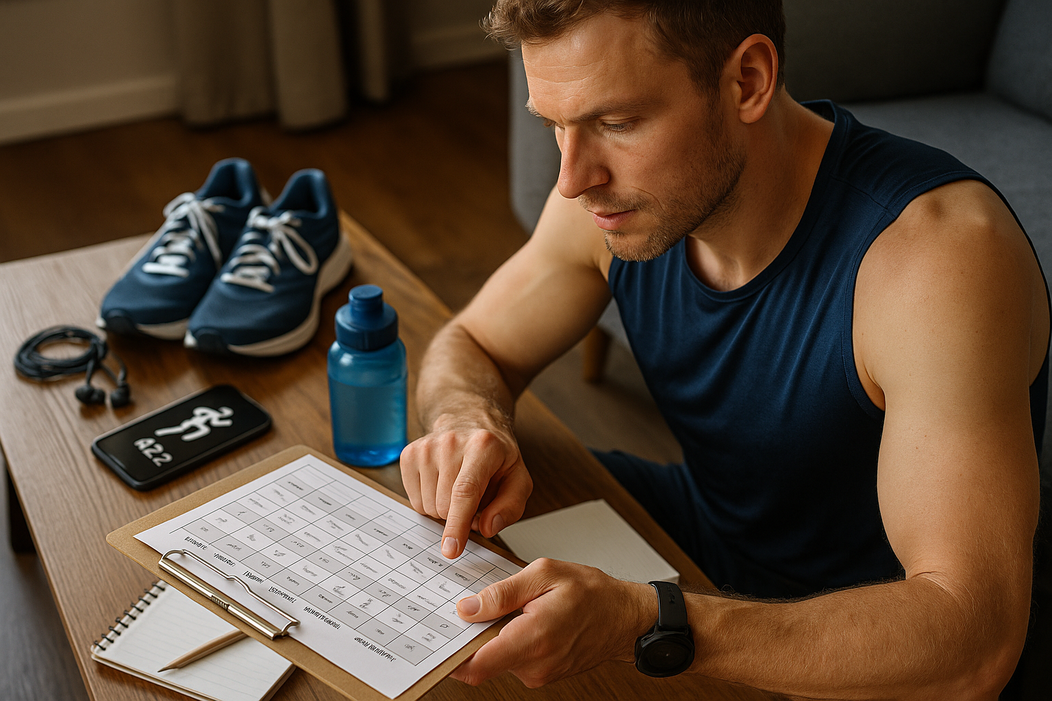 Marathontraining: dein ultimativer Wegweiser zum Erfolg - Illustration