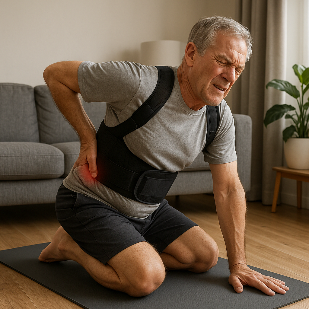 Mit diesen Übungen Lumbago effektiv lindern und vorbeugen - Illustration