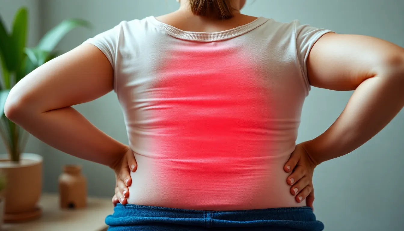 Linderung für den unteren Rücken in der 39. Schwangerschaftswoche - Illustration