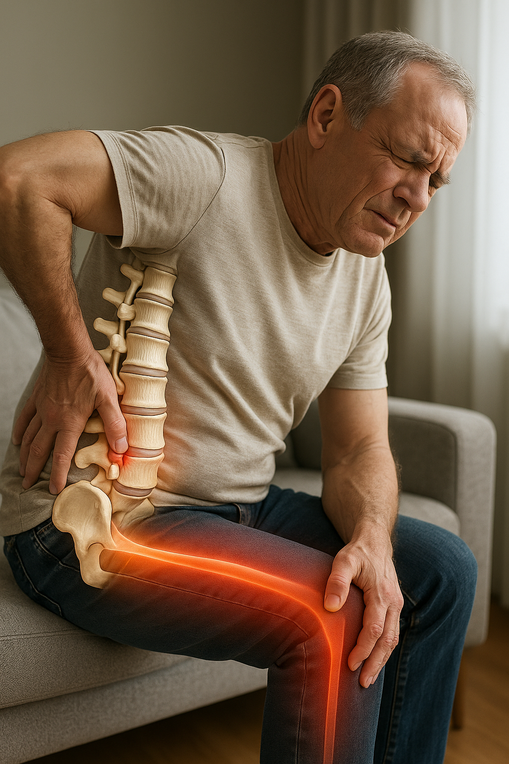 Spinalkanalstenose LWS 4/5: Warnsignale erkennen und rechtzeitig handeln - Illustration