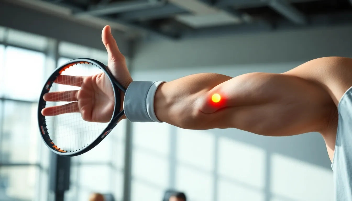 Effektive Übungen für Übungsleser bei Tennisarm - Illustration