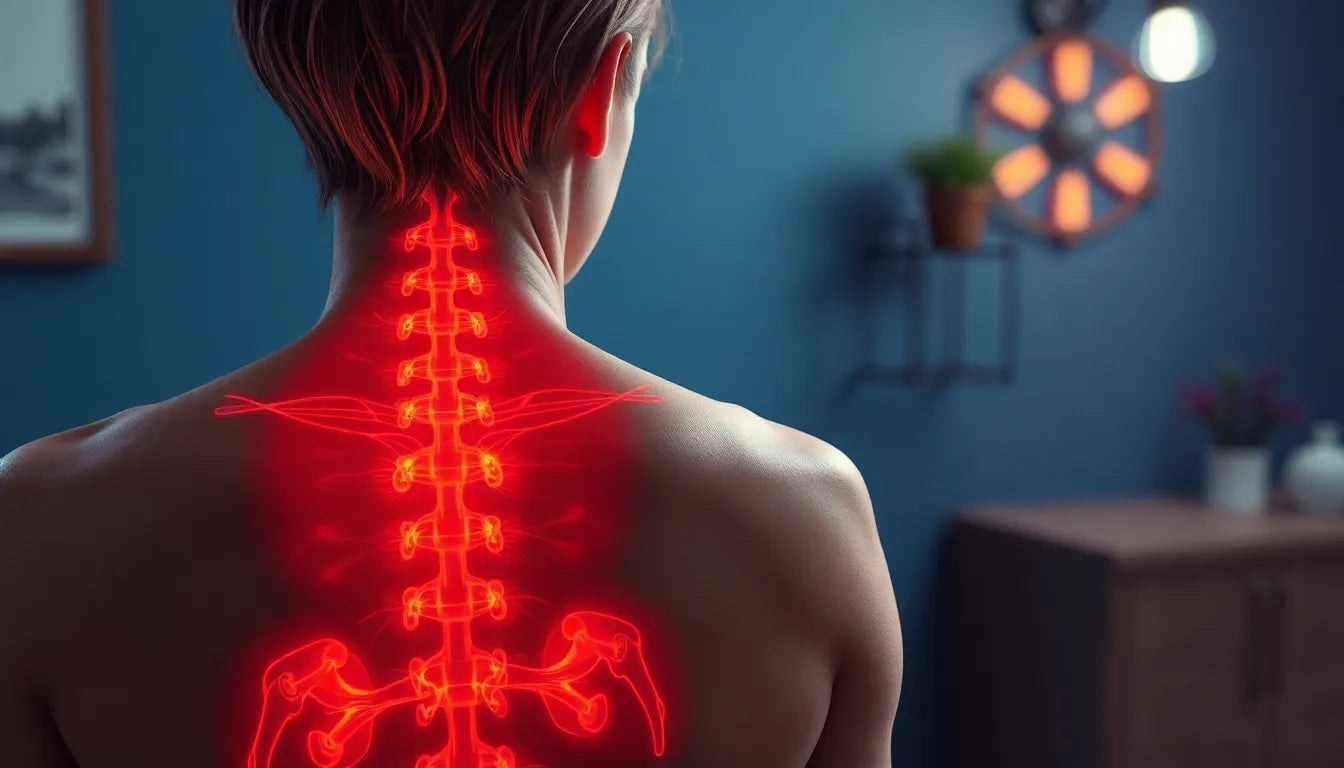 Rückenschmerzen nach Corona überwinden: Tipps und Lösungen für Betroffene - Illustration