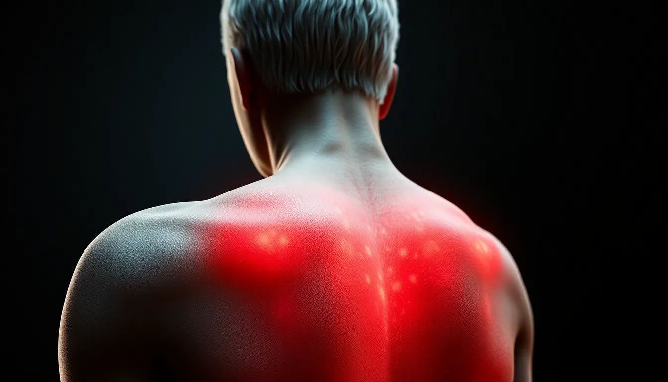 Schmerzfrei leben: Tipps bei ondt i venstre side af ryggen - Illustration