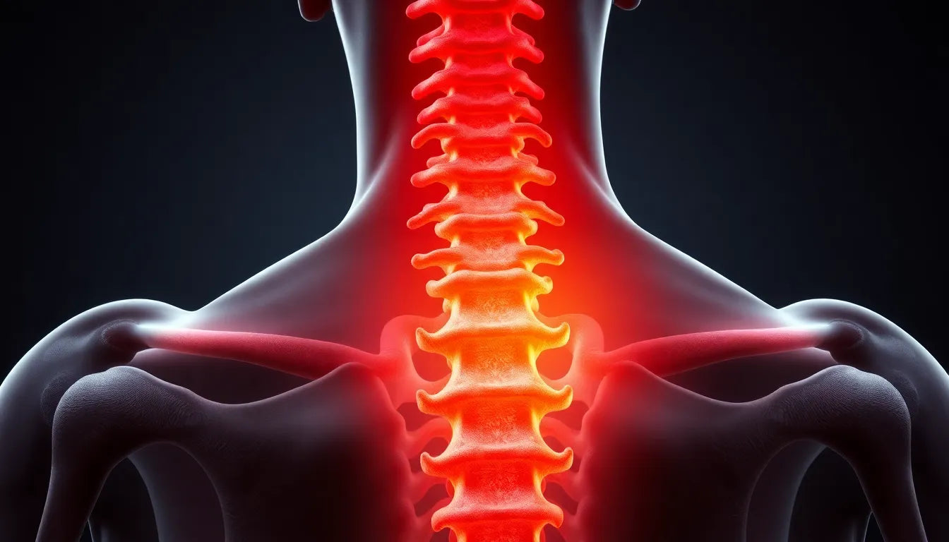 Verstehen Sie das Taubheitsgefühl bei einer bandscheibenprotrusion: Ursachen und Lösungen entdecken - Illustration