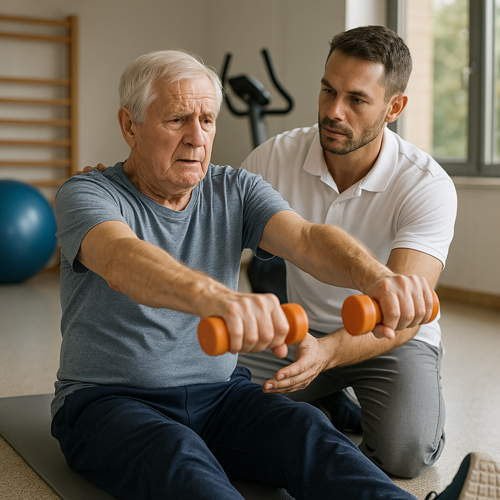 Übungsleser aufgepasst: effektive Übungen bei einem wirbelkörper-einbruch - Illustration