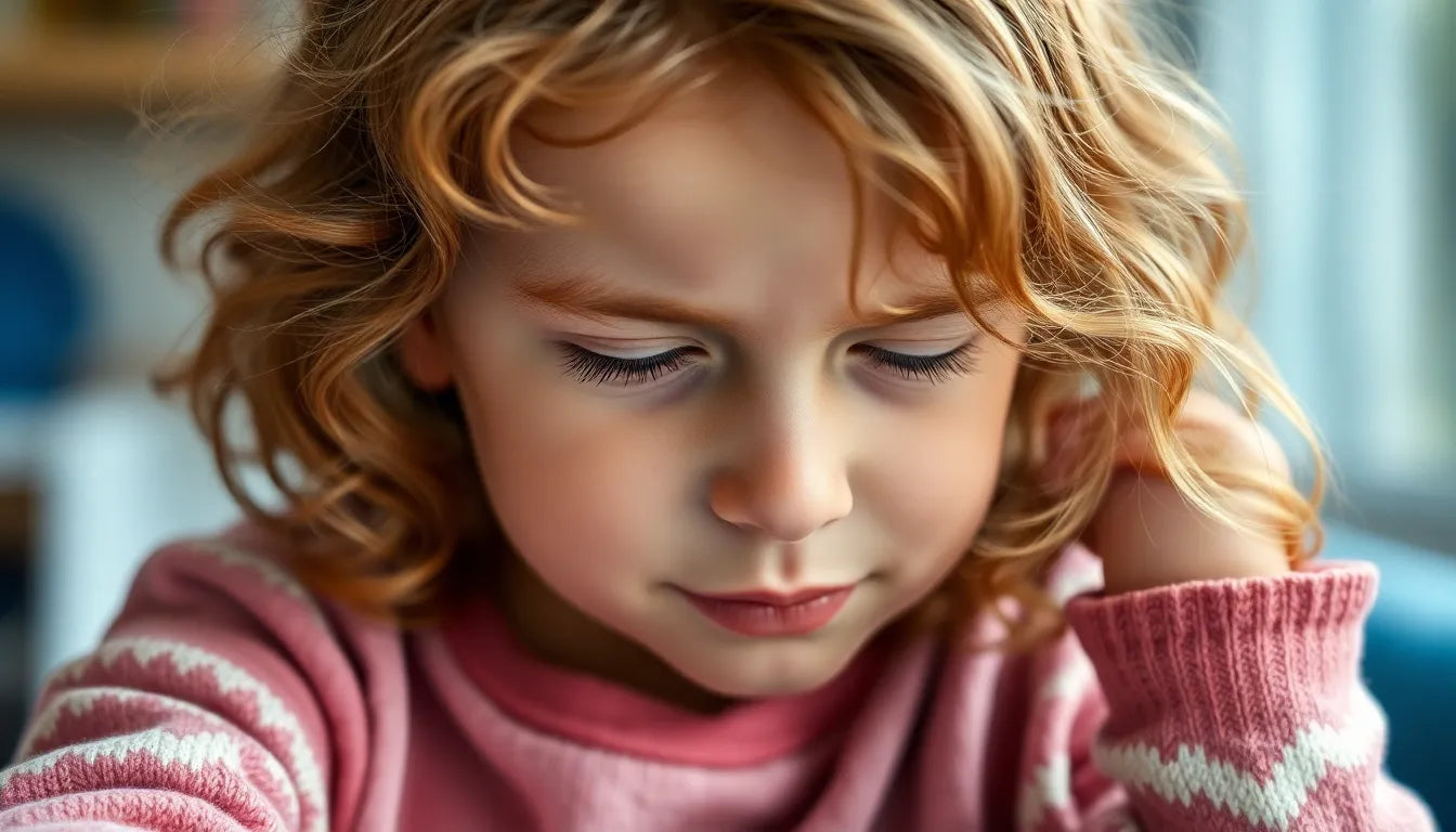 Nackenschmerzen bei Kindern: Ursachen und Lösungen für besorgte Eltern - Illustration