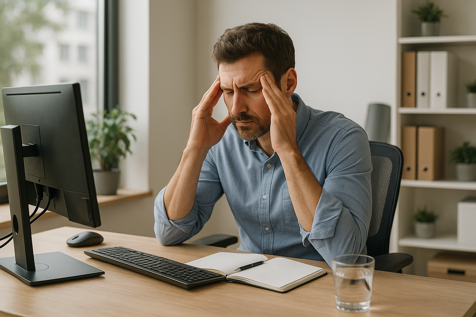 Stress im Griff: Praktische Tipps zur Stressprävention für ein entspannteres Leben - Illustration