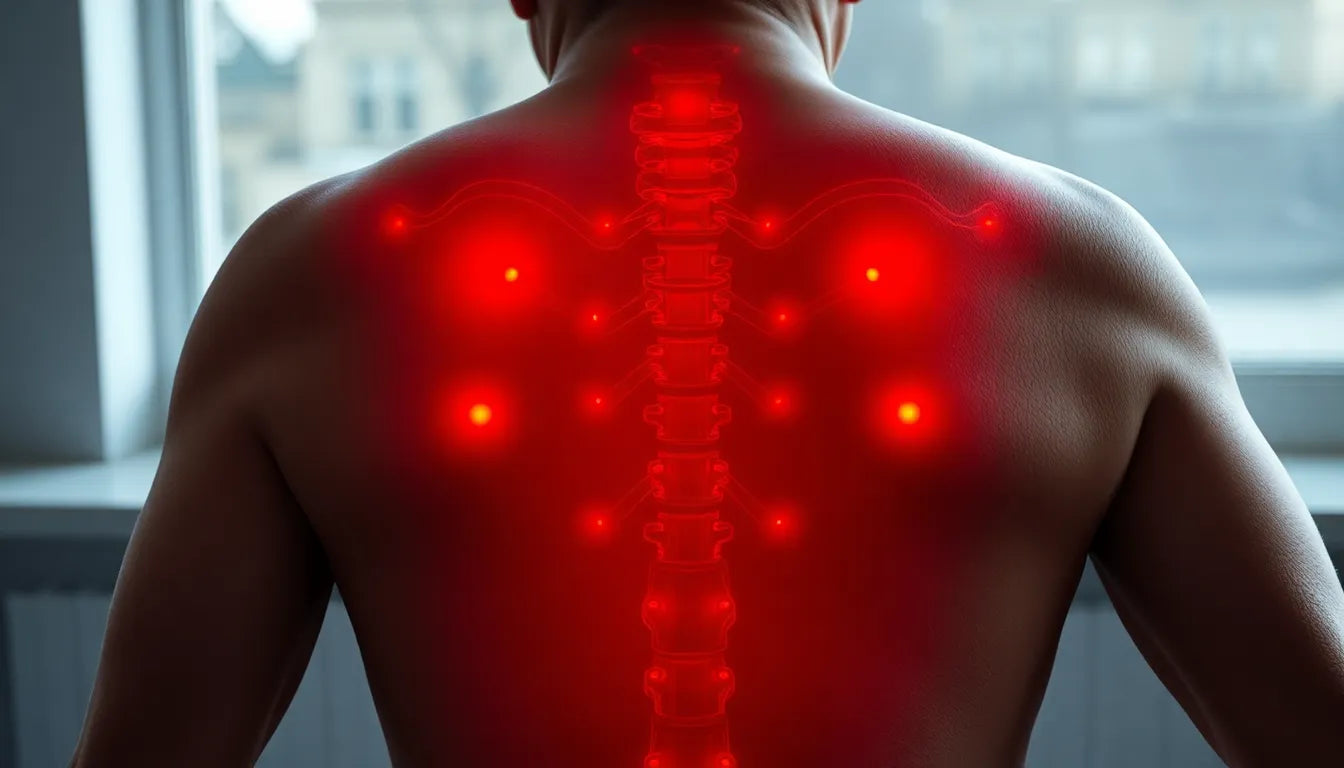 Kroniske smerter i lænden verstehen und bewältigen - Illustration