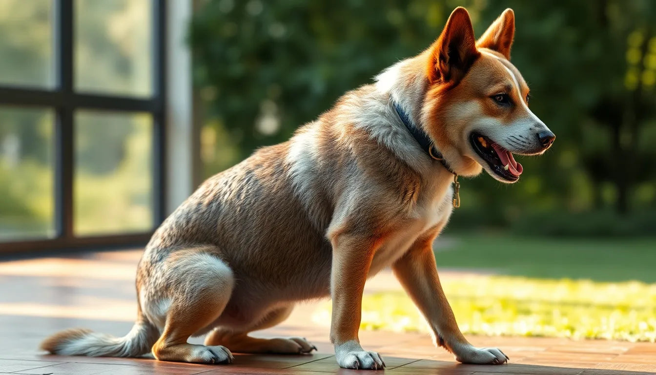 Spondylose beim Hund: Übungen für mehr Mobilität und Lebensfreude - Illustration