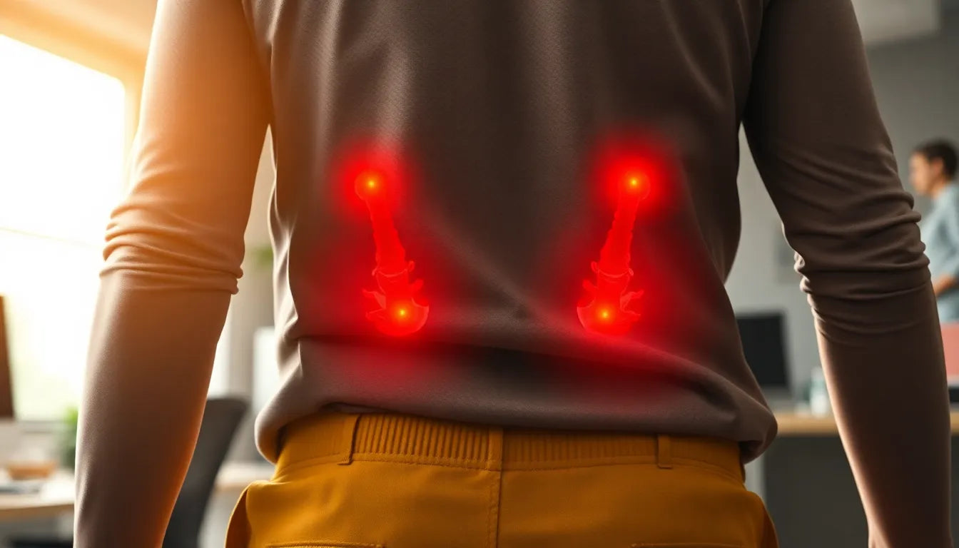 Linderung für schmerzende Lenden: Ursachen und Lösungen entdecken - Illustration
