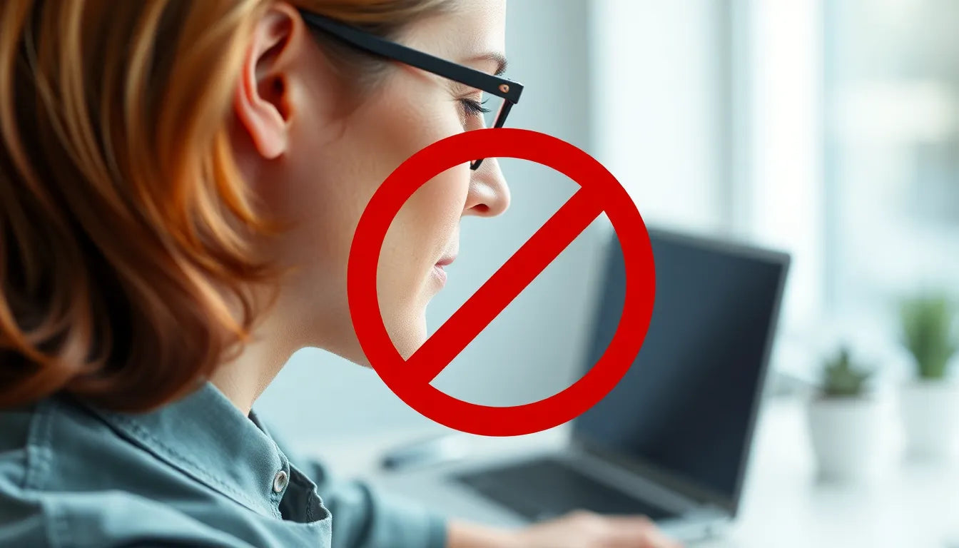 Frei von nacken- und hinterkopfschmerzen: einfache lösungen für den alltag - Illustration