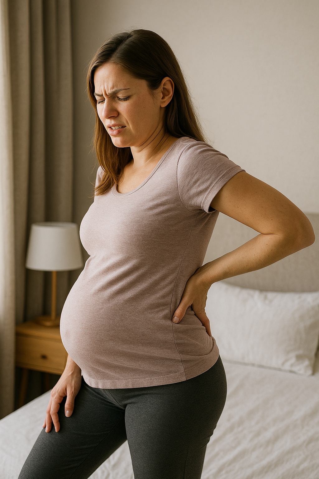 Lindring von Rückenschmerzen im ersten Trimester: Was hilft wirklich? - Illustration