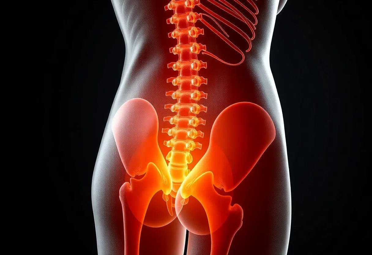 Befreie dich von Ischiasschmerzen mit gezielten Übungen und Tipps - Illustration