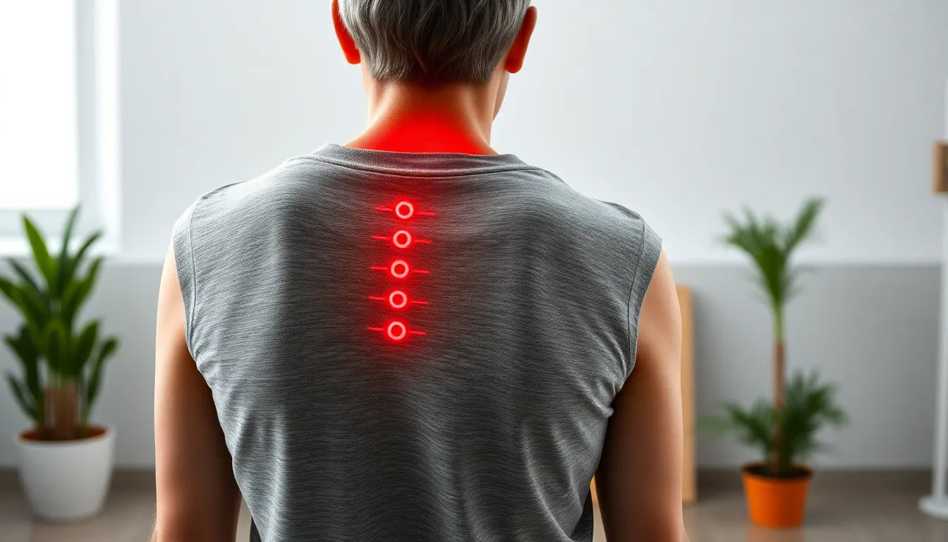 Plötzliche Rückenschmerzen verstehen und lindern - Illustration