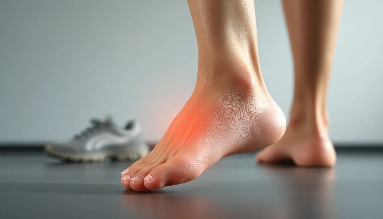 Übungsleser: effektive Übungen gegen Fersensporn entdecken - Illustration