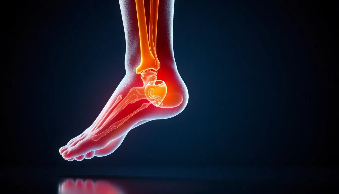 Kribbeln im Fuß durch Bandscheibenvorfall was jetzt tun - Illustration