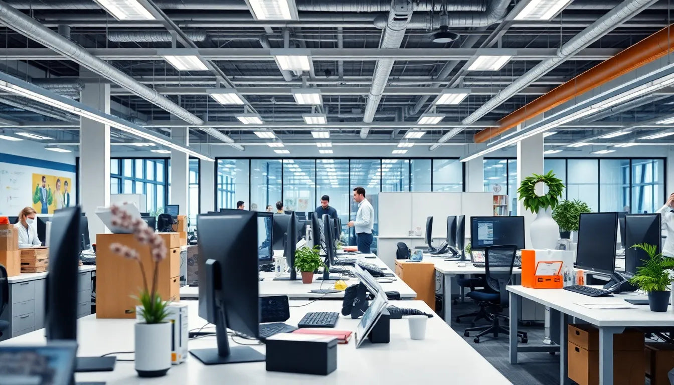 Ergonomie verstehen: die kunst der optimalen arbeitsplatzgestaltung - Illustration