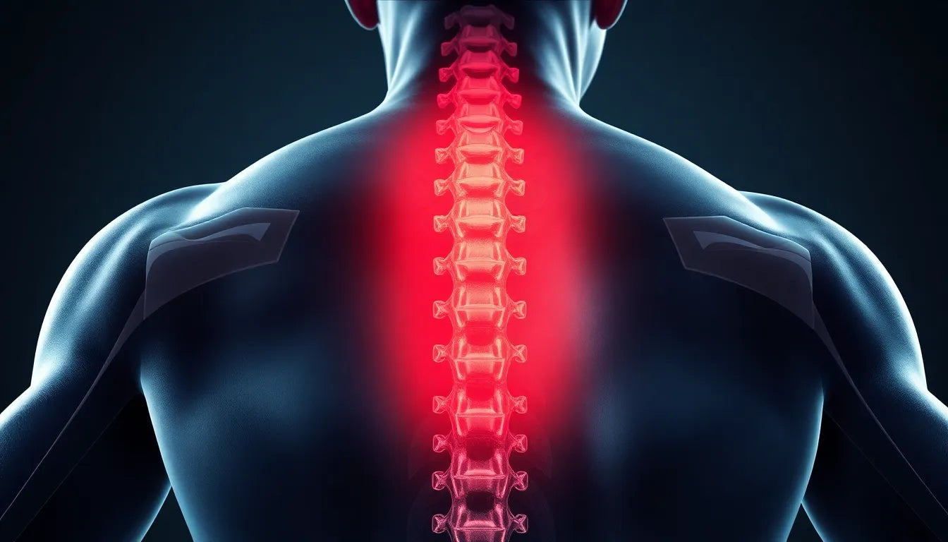 Hexenschuss oder bandscheibenvorfall testen – so finden Sie die Ursache Ihrer Rückenschmerzen heraus - Illustration