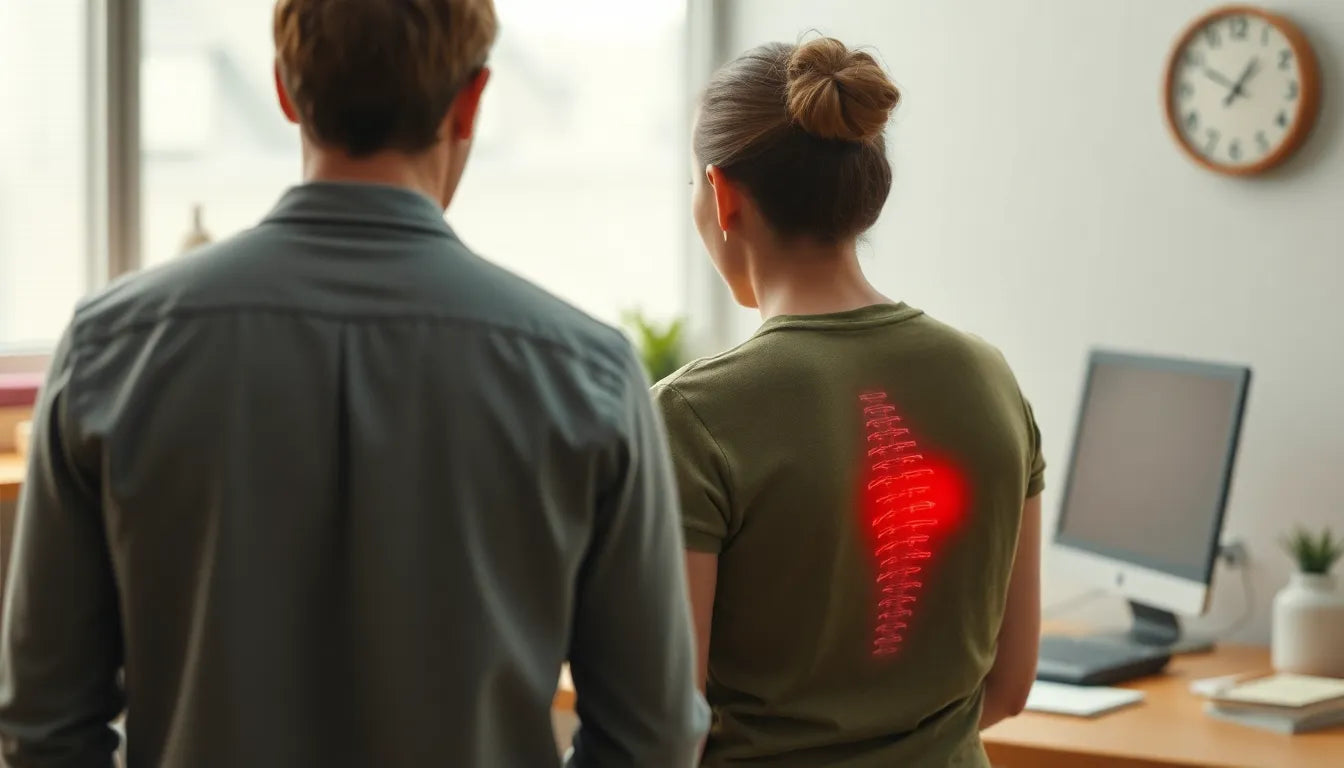 Erbrechen und rückenschmerzen: was sie wissen sollten und wie sie linderung finden - Illustration