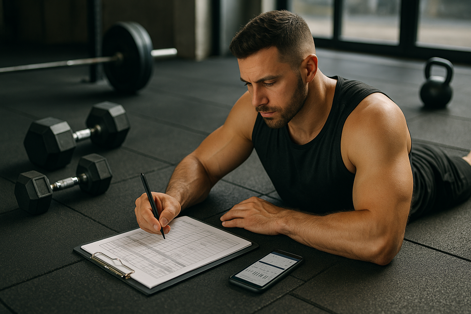Effektive trainingspläne für ein gesünderes Leben entdecken - Illustration