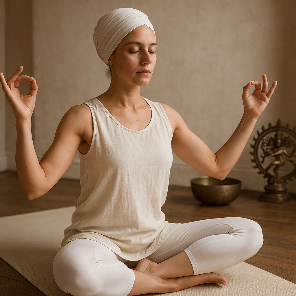 Entdecke die transformative Kraft von kundalini yoga - Illustration