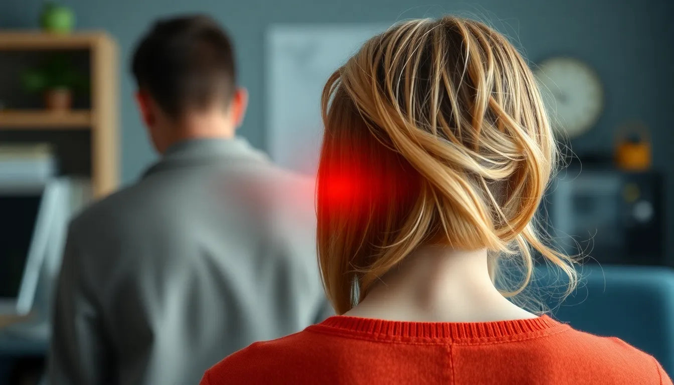 Schwindel und Nackenschmerzen: Ursachen erkennen und effektiv lindern - Illustration