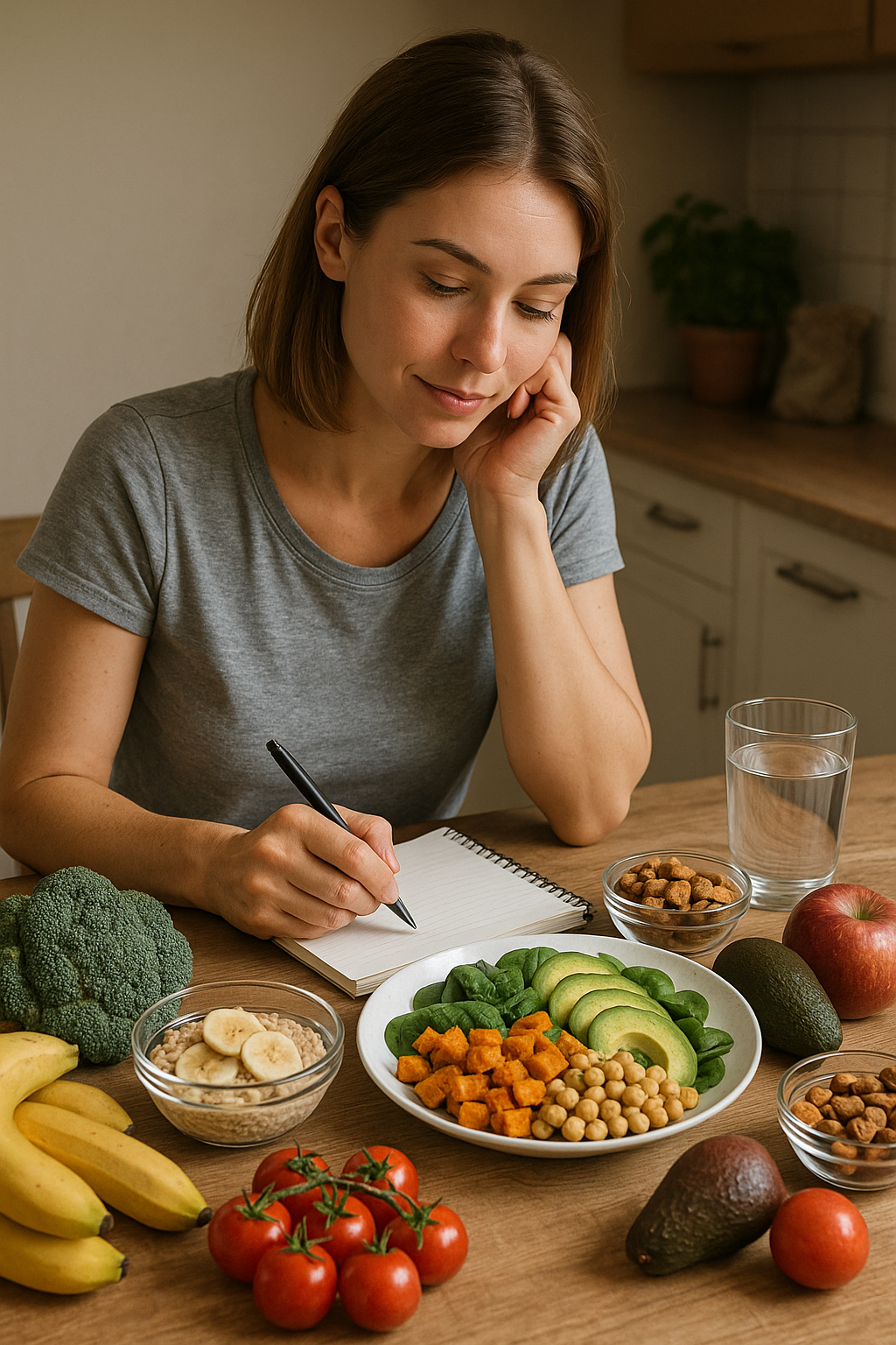 Genießen Sie Ihre Gesundheit: Der perfekte gesunde Ernährungsplan für jeden Tag - Illustration