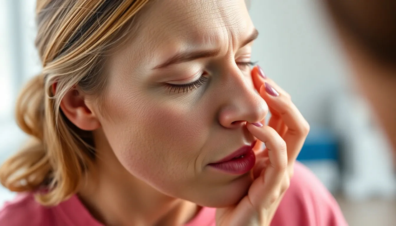 Schluckbeschwerden und Nackenschmerzen effektiv lindern: Ihre Lösung für mehr Lebensqualität - Illustration