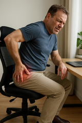 Schmerzen im gesäß beim sitzen lindern: so geht's