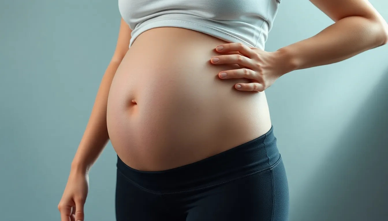 Effektive gravid bækkenbundsøvelser für Übungsleser: So stärkst du deinen Beckenboden während der Schwangerschaft - Illustration