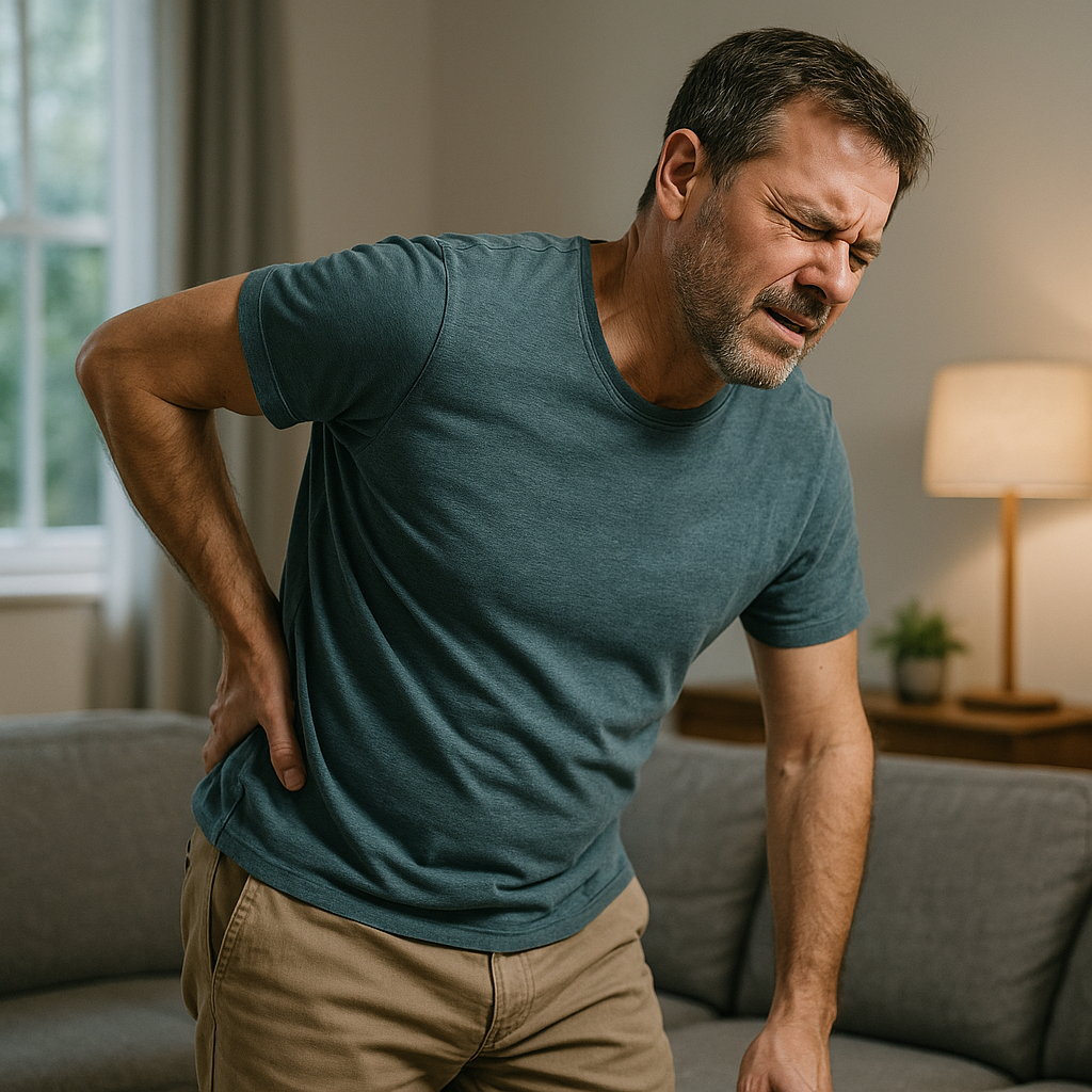 Linderung für den Rücken: Wege aus langanhaltenden Lendenschmerzen - Illustration