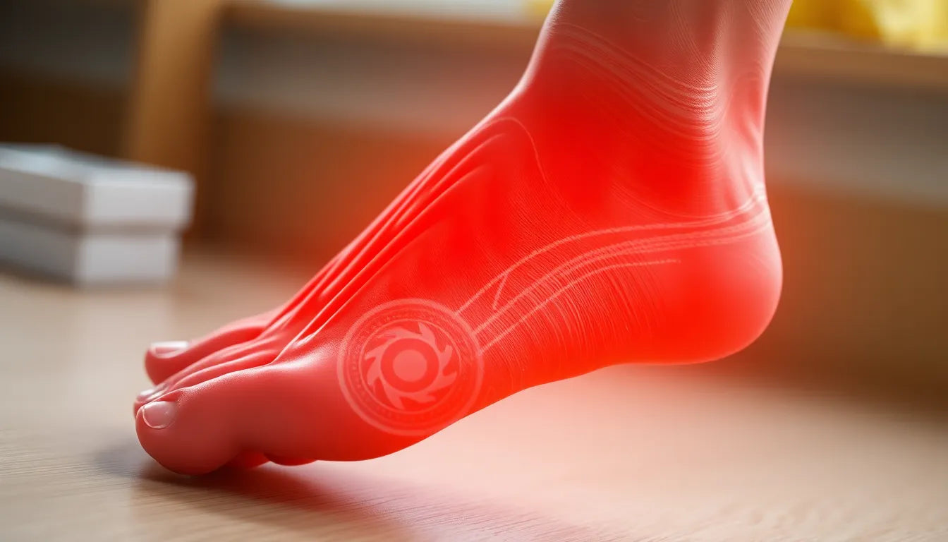 Übungsleser: effektive hælspore øvelser für bessere Fußgesundheit - Illustration