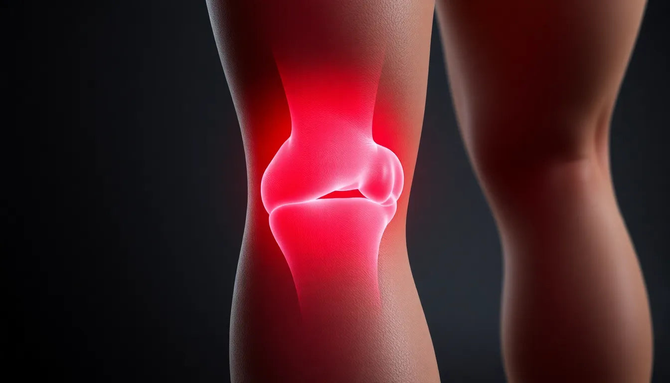 Schmerzfrei durch den Alltag: Tipps bei Schmerzen hinter dem Knie - Illustration