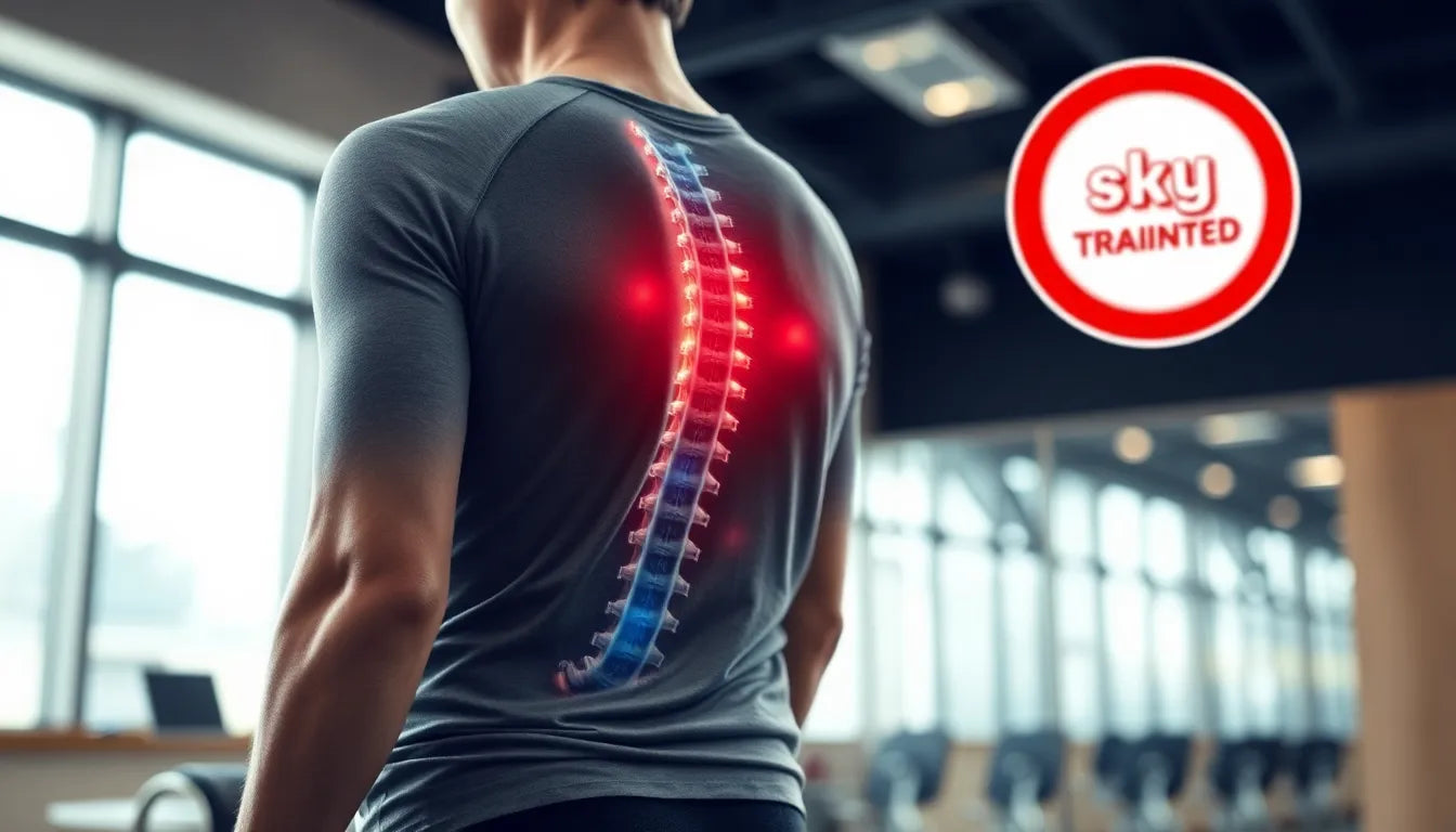 Übungsleser: effektive Übungen für schmerzende Lendenwirbelsäule - Illustration