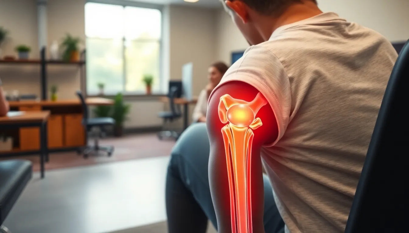 Schmerzfreies Beugen: Tipps gegen Knieschmerzen - Illustration