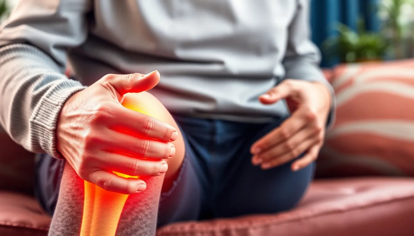 Leichte Bewegung, weniger Schmerzen: Tipps gegen knieschmerzen in ruhe - Illustration