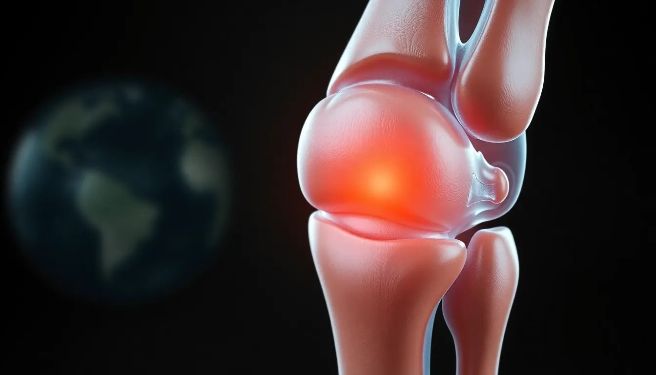 Arthrose und arthritis: verstehen, vergleichen und lindern - Illustration