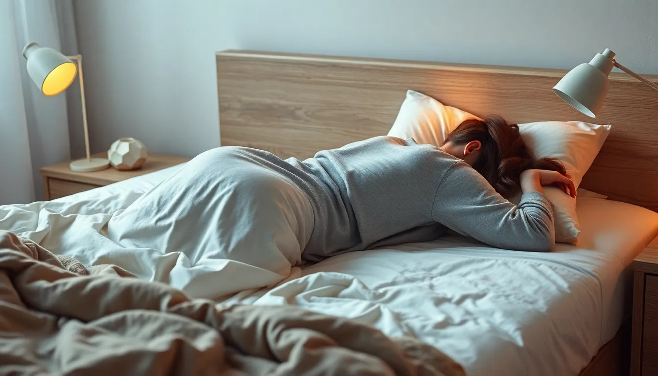 Finden Sie die beste Schlafposition gegen Rückenschmerzen - Illustration