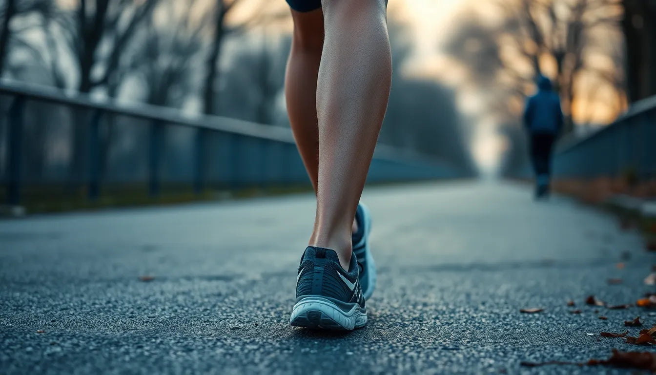 Finde Linderung bei knieschmerzen nach dem laufen mit diesen tipps - Illustration