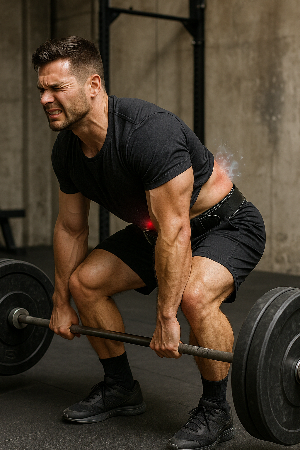Knacken im Rücken beim Kreuzheben: Was es bedeutet und wie du es vermeidest - Illustration