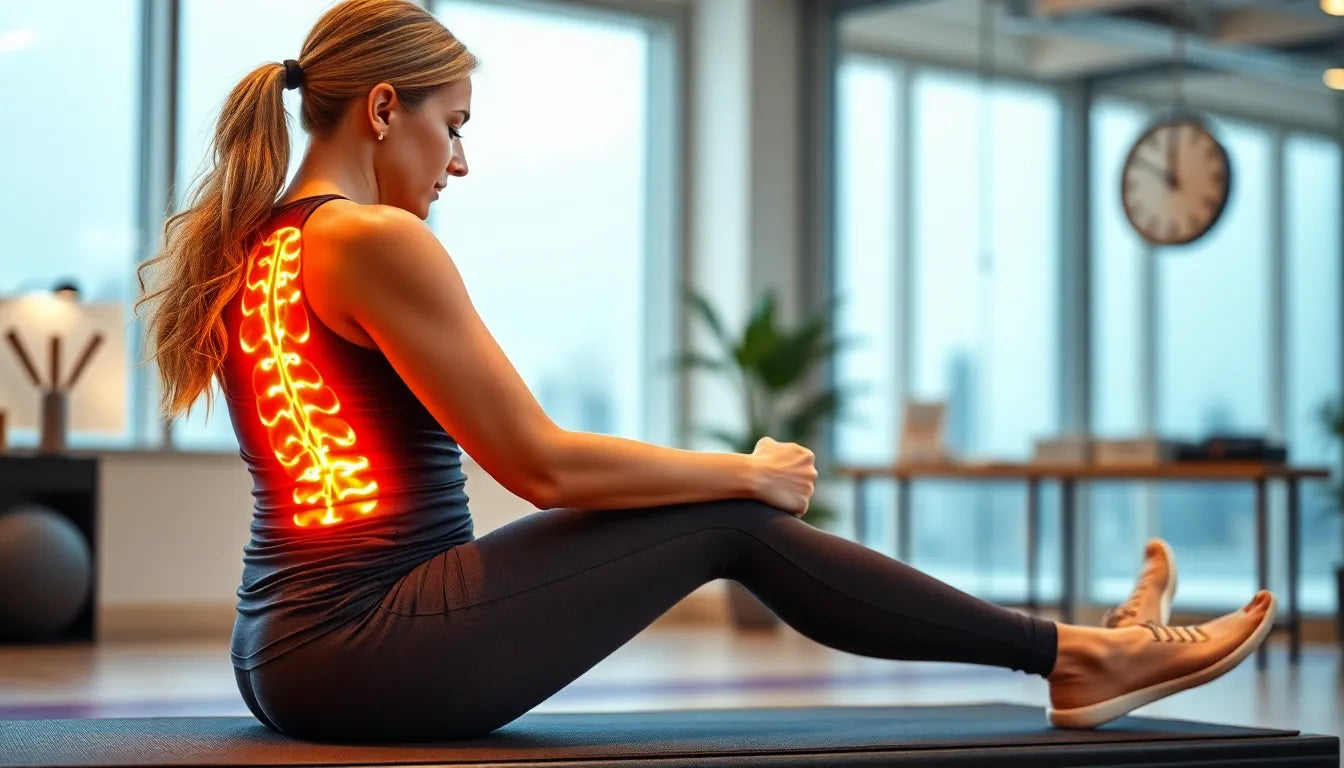 Übungsleser finden effektive iskias øvelser für schmerzfreie Tage - Illustration