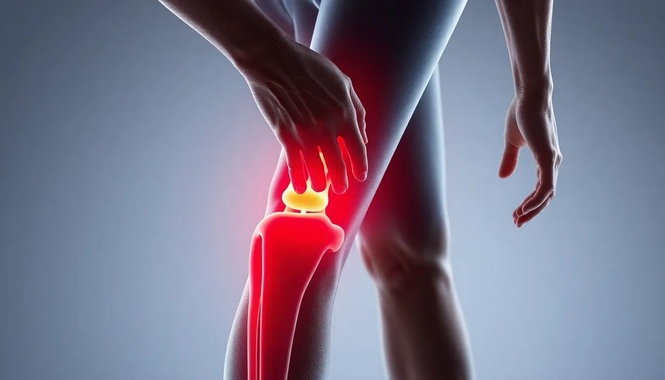 Wenn der Schmerz im Bein nicht nachlässt: Wege zur Linderung bei Bandscheibenvorfall - Illustration