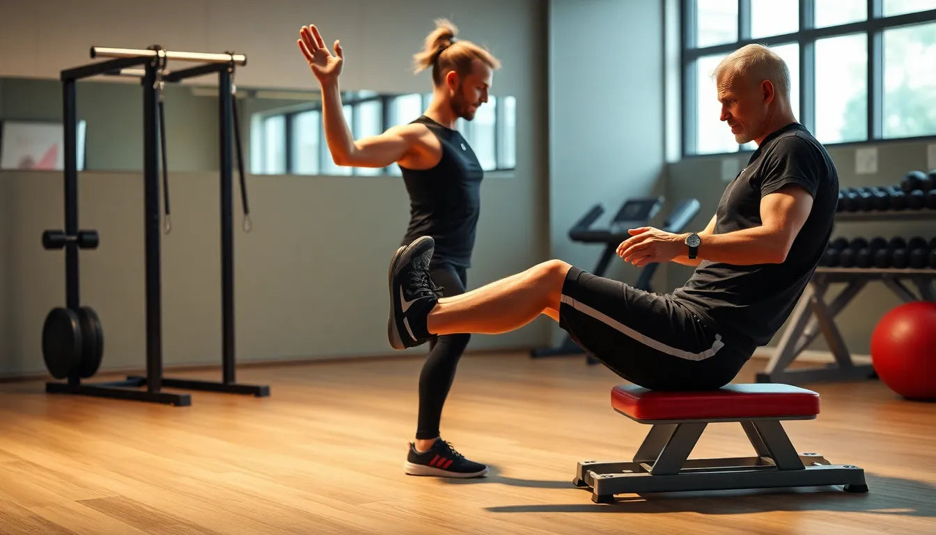 Statische Übungen für Übungsleser: Kraft und Stabilität steigern - Illustration