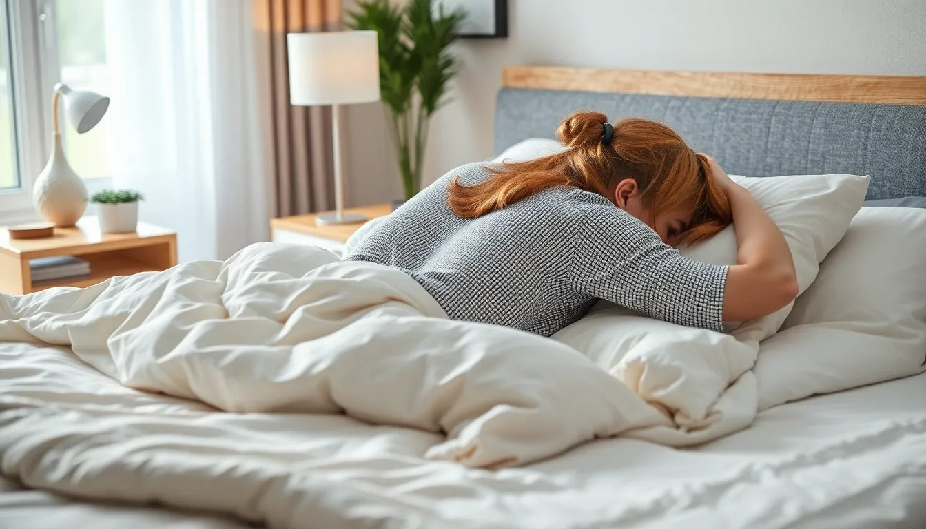 Finde das perfekte Bett für eine schmerzfreie Nacht - Illustration