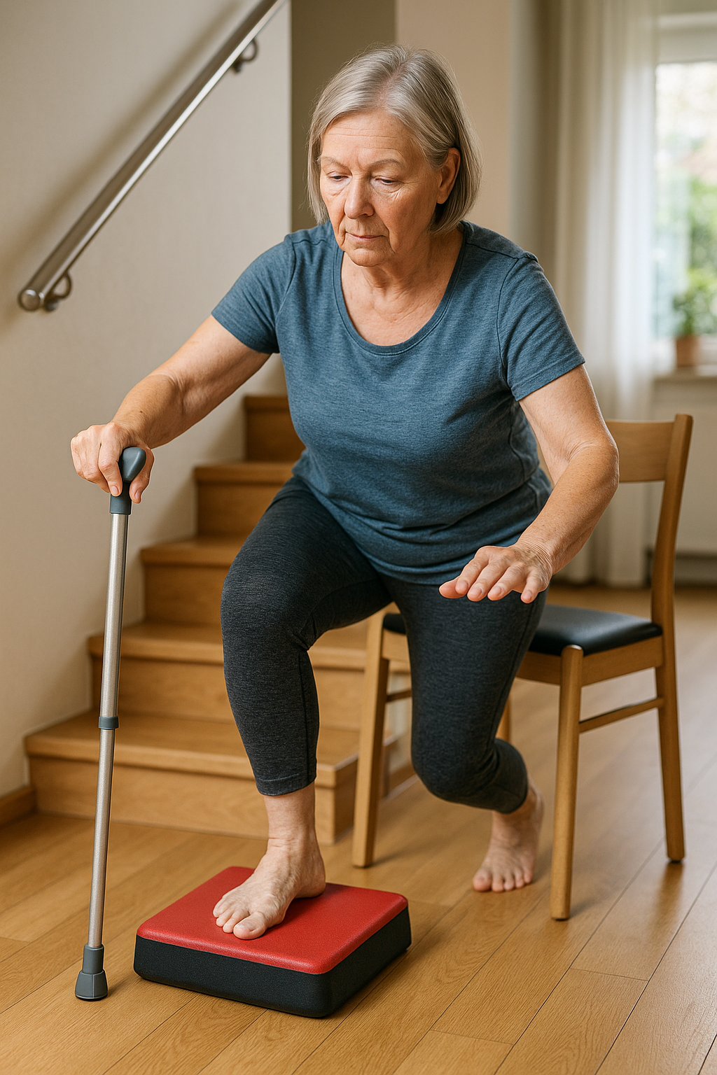 Stabilität im Alltag: Wie Sie Ihre körperliche Balance verbessern - Illustration